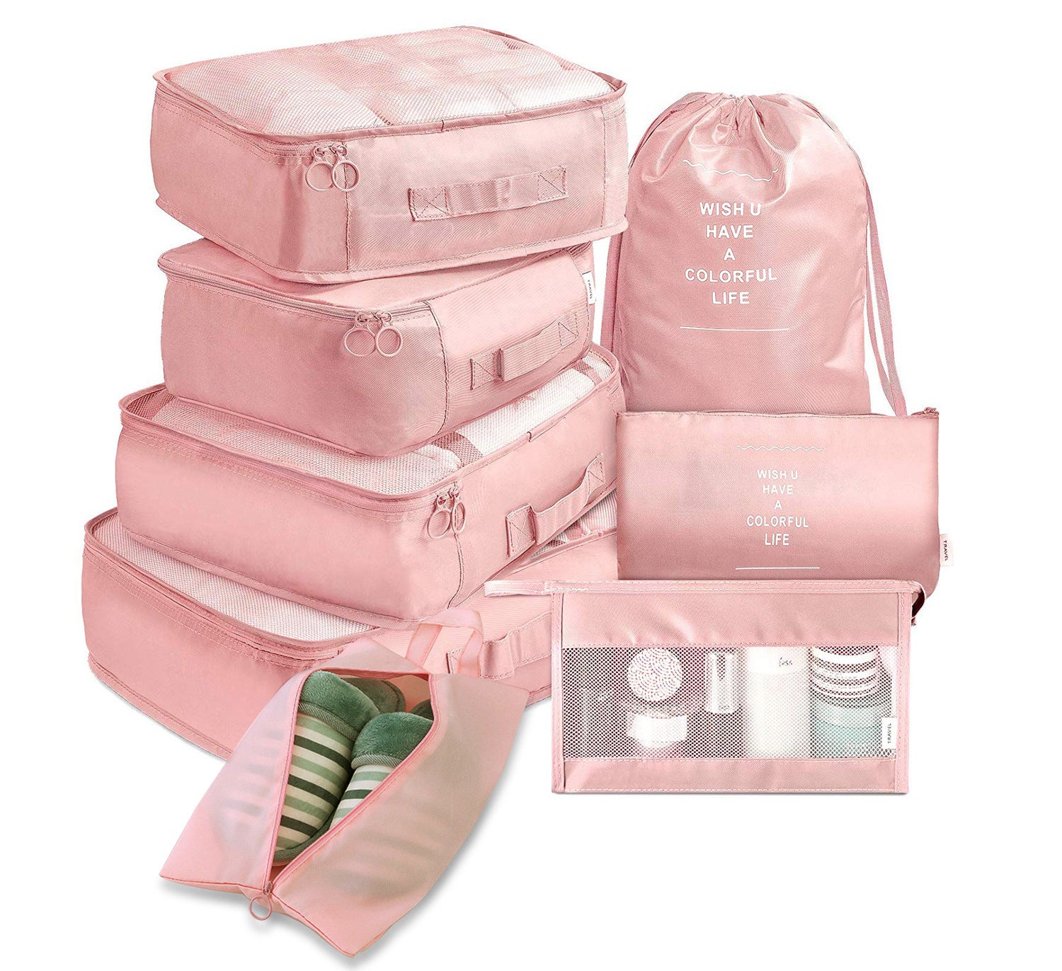 Your Travel Must-Have: 8-Piece Luggage Divider Set
