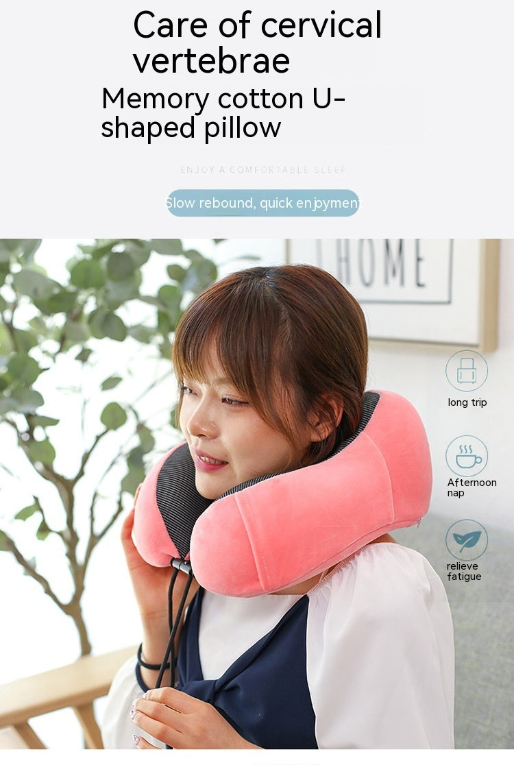 U-Shape Neck Pillow for Relaxed, Restful Travel