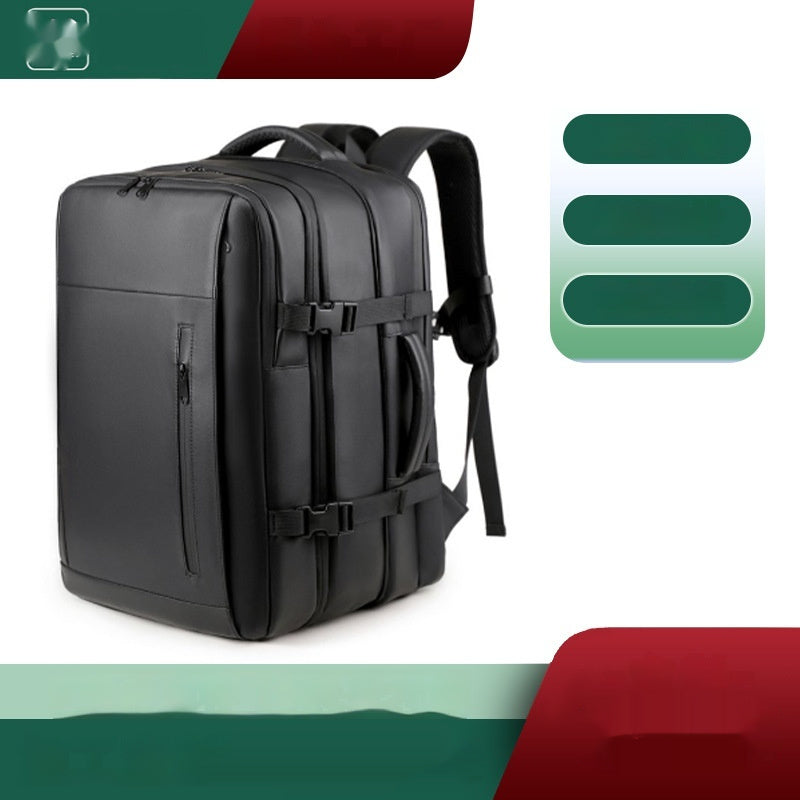 Ultimate Large-Capacity Backpack for Work and Travel (With Pump)