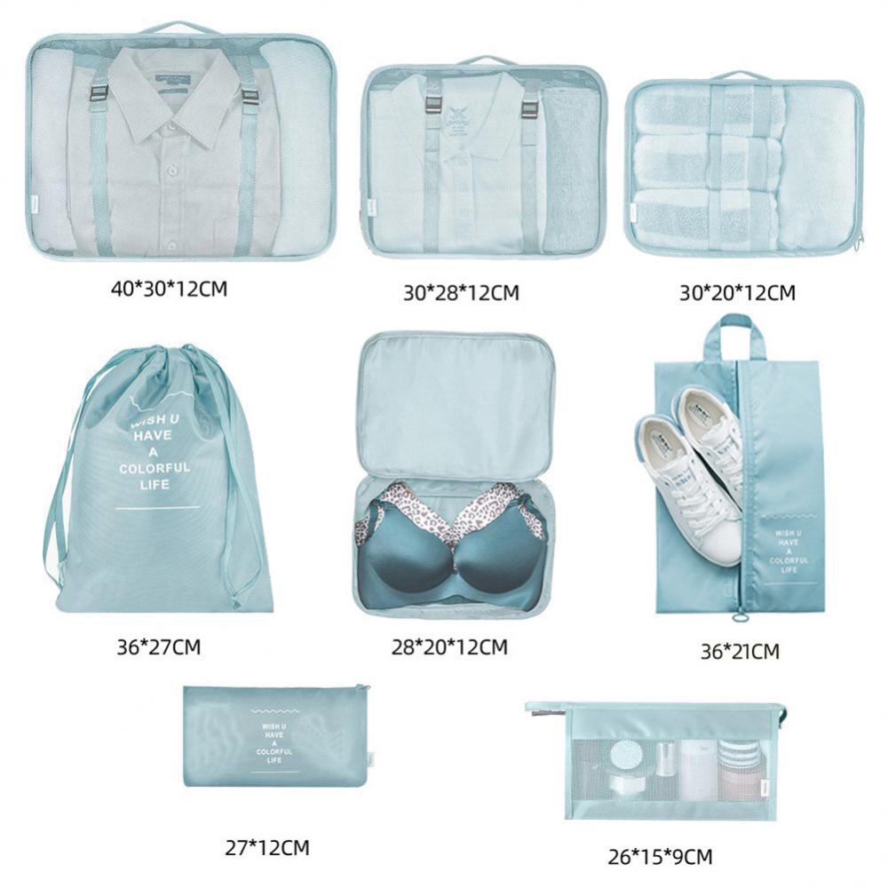 Your Travel Must-Have: 8-Piece Luggage Divider Set