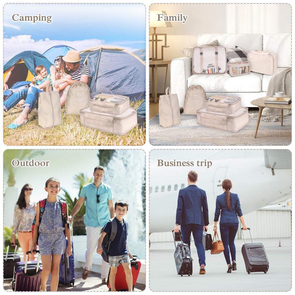 Your Travel Must-Have: 8-Piece Luggage Divider Set