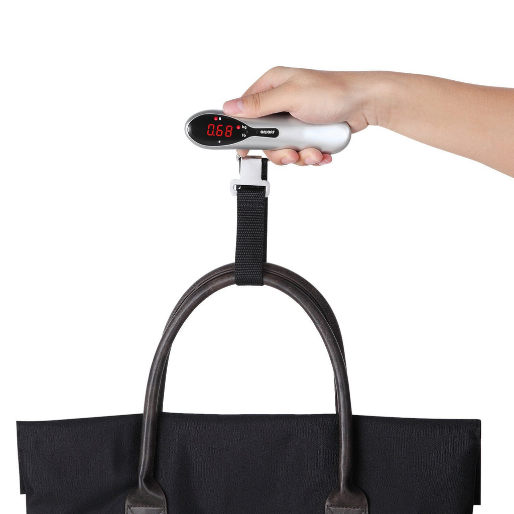 Avoid Extra Luggage Fees With This Portable Luggage scale